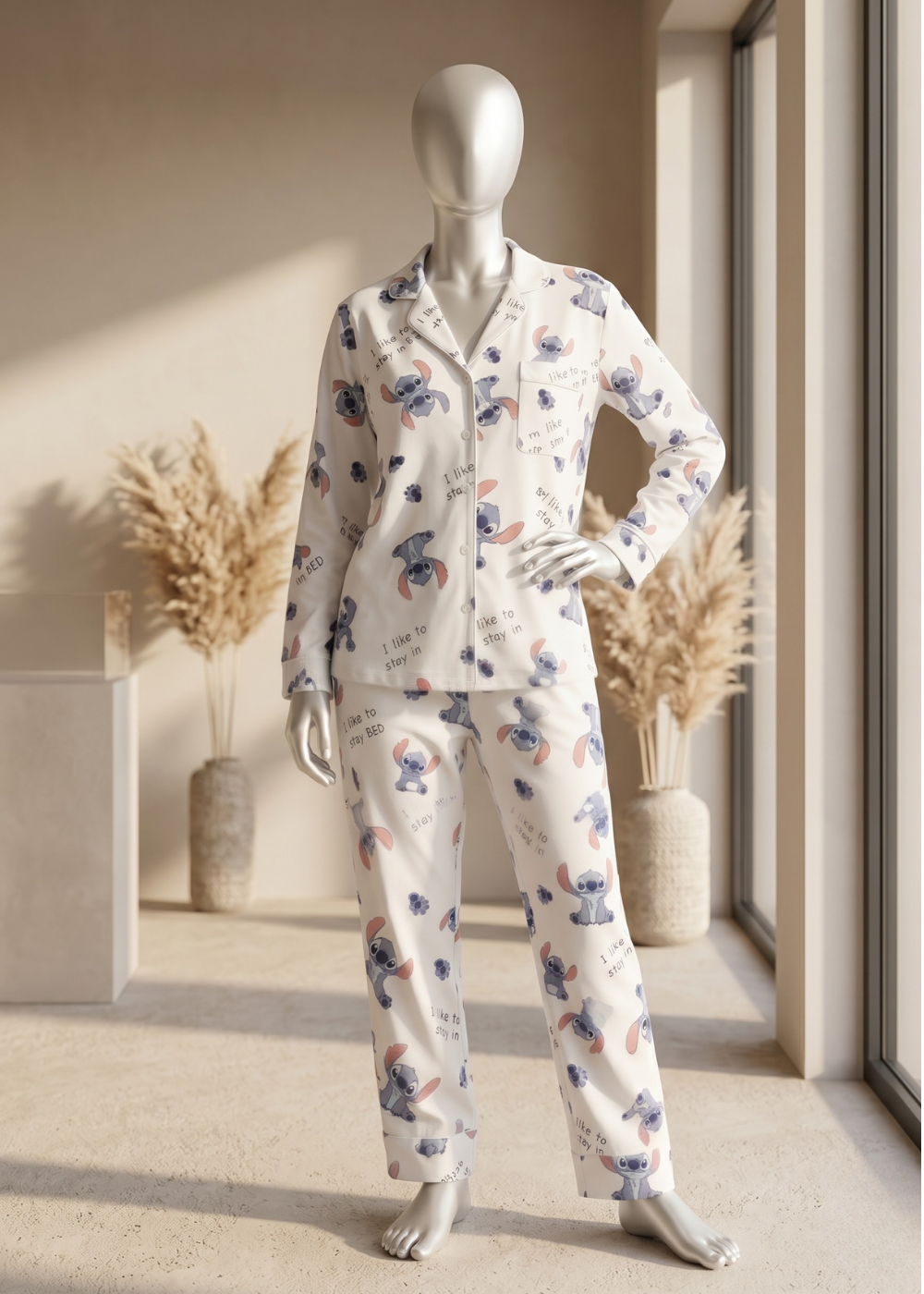 2-piece Cozy Stitch Pajama Set