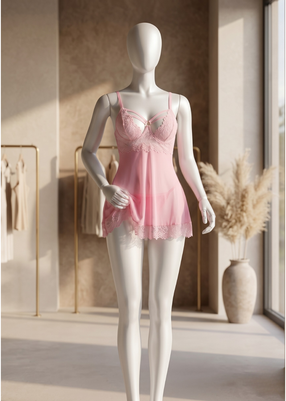 Soft Lace Babydoll