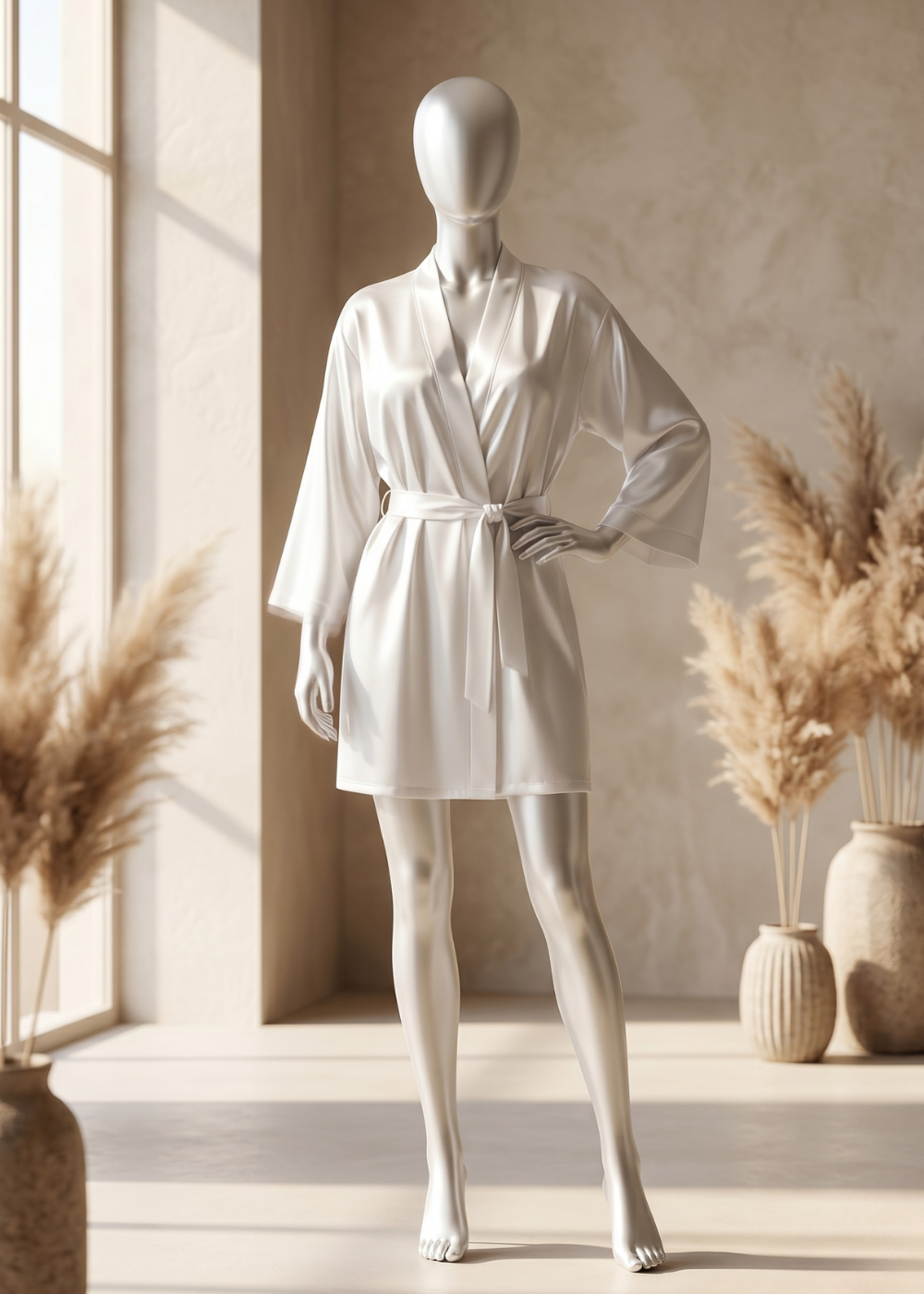 Bride Bliss Satin Robe
