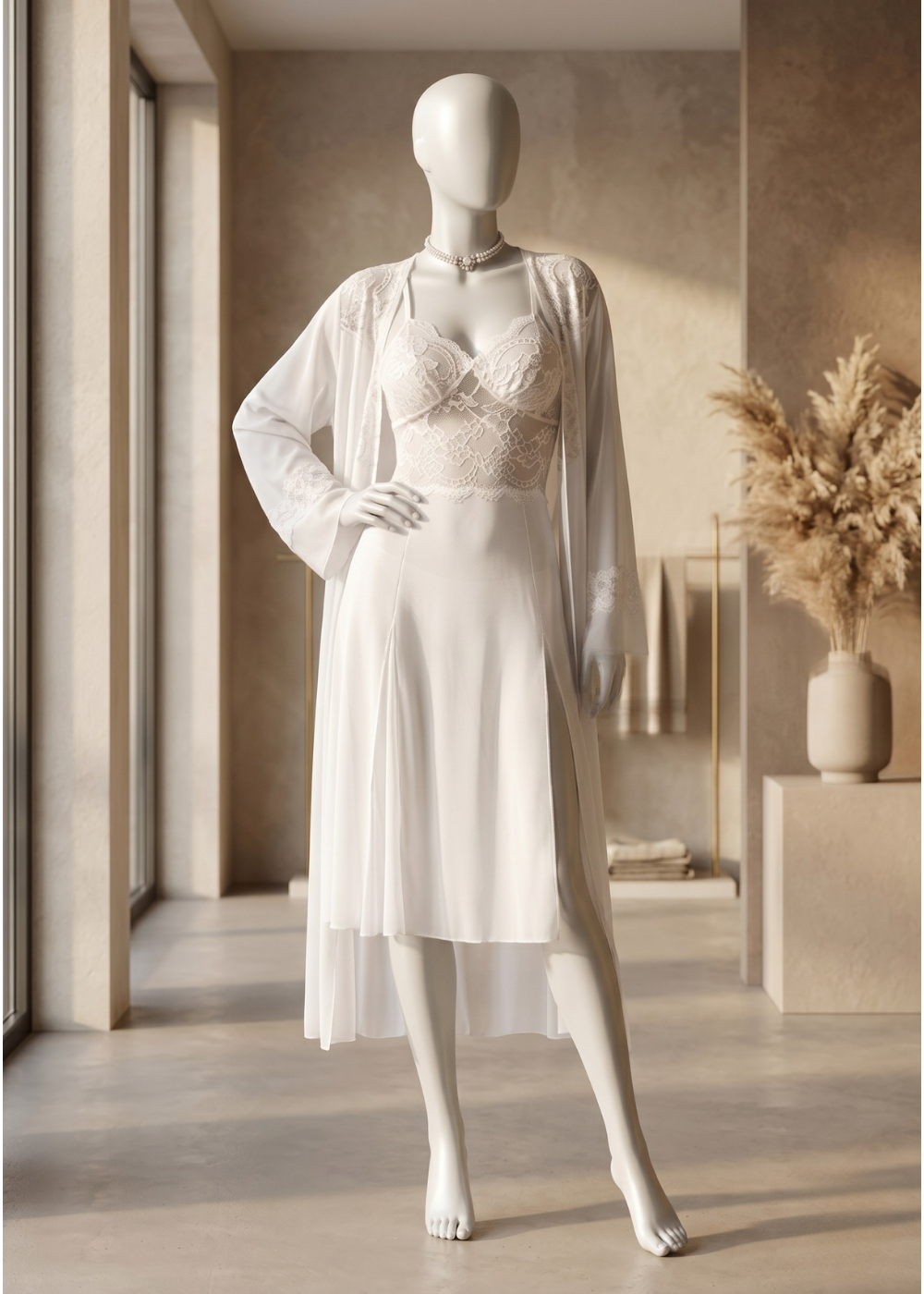 2-piece Pearl Grace Bridal Set