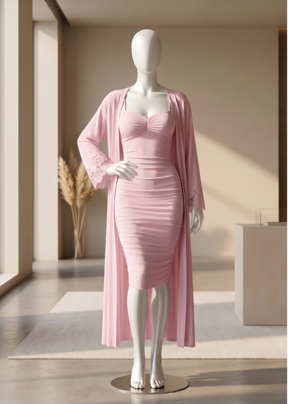 2-piece Blush Serenity Lounge Set