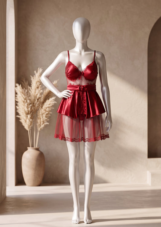 Lace Dream Babydoll Set