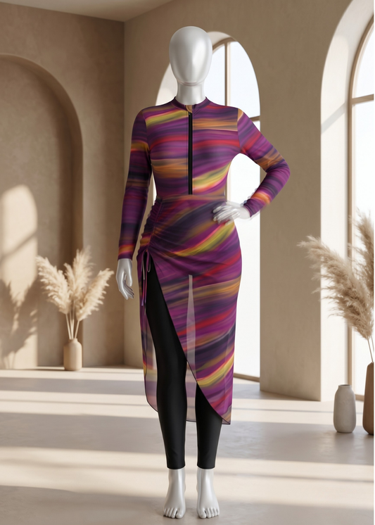 Modern Swimsuit with Stylish Print
