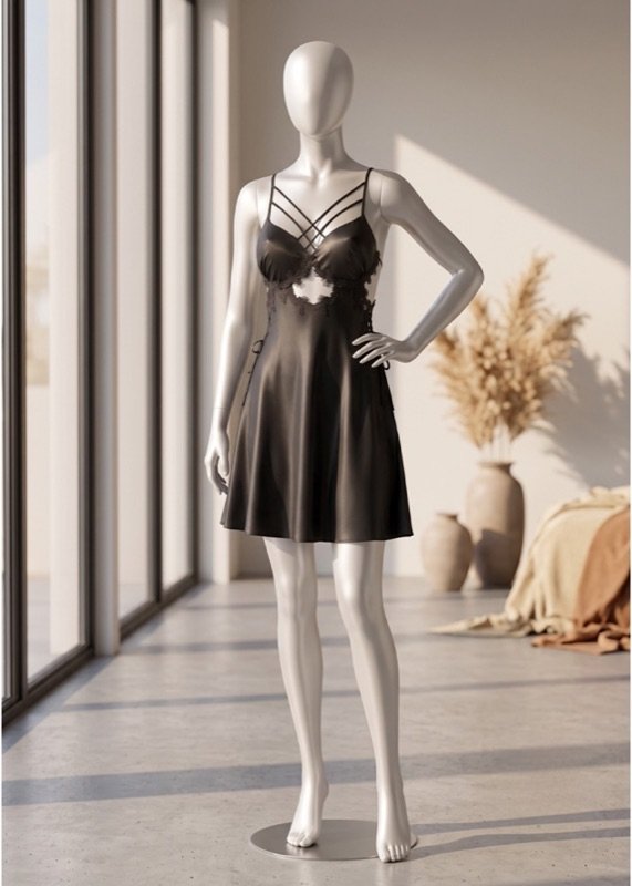 Grace Satin Babydoll