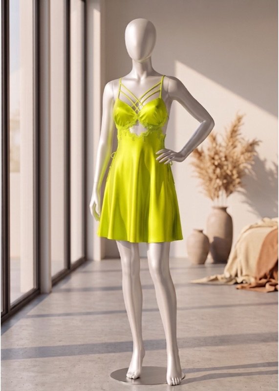 Grace Satin Babydoll