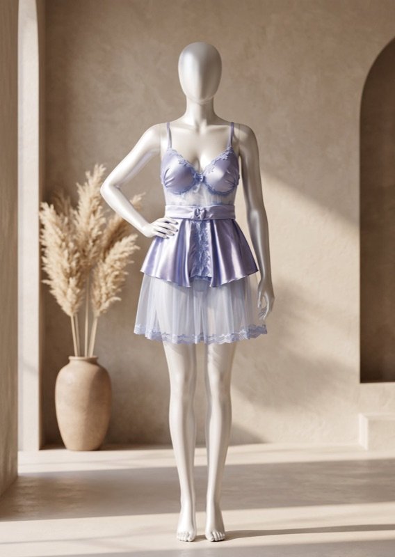 Lace Dream Babydoll Set